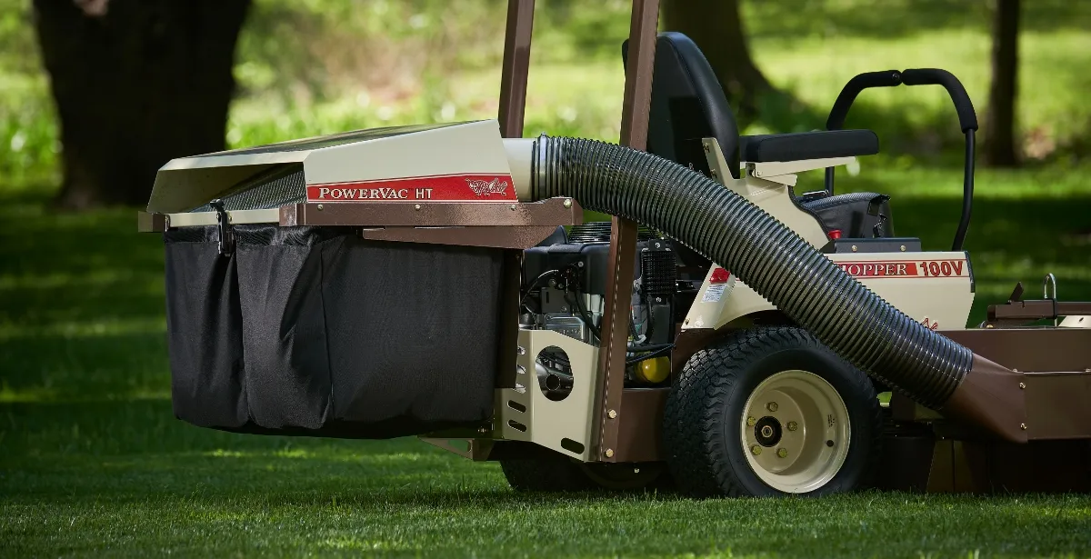 Grasshopper Mowers | MidMount PowerVac Collection Systems
